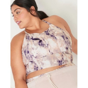 Old Navy Womens Plus Size‎ 4x Long Line Powersoft Pink Quartz Active Top